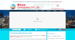 Desktop Screenshot of meemtransformer.com